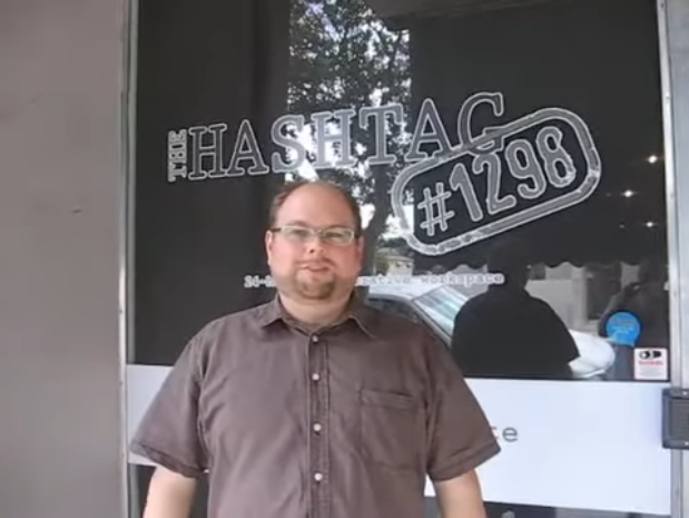 I won a membership to the #hashtag workspace in the Tower District (2011)