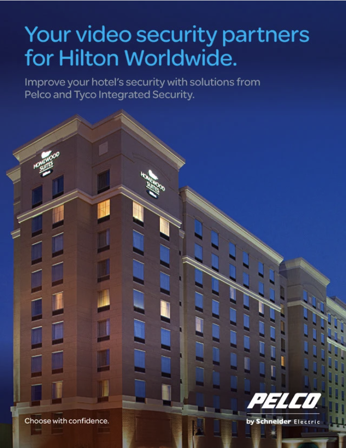 Hilton Hotels security solutions brochure