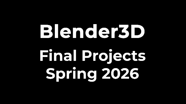 Blender3D Spring 2026 Finals